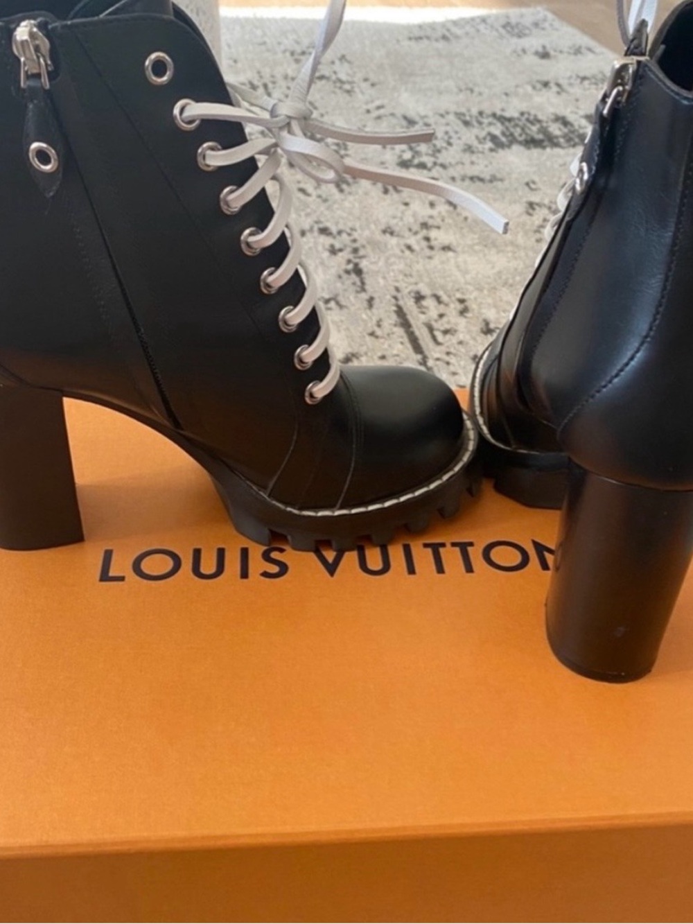(OFFERS WELCOME!!) Louis Vuitton Platform Boots! - Picture 6 of 11